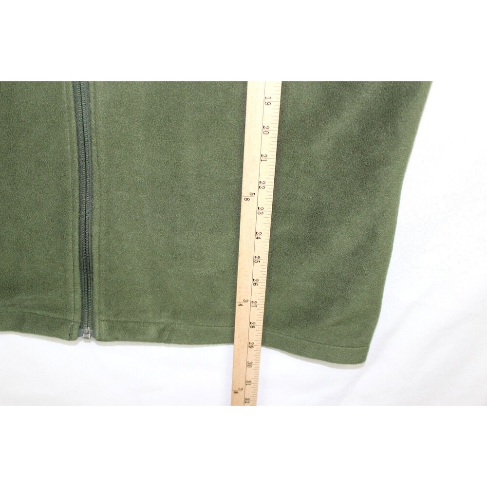 Columbia PHG Vest Men's Large Green Camouflage Fleece Full Zip Outdoor Hunting - Picture 8 of 10